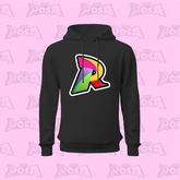 NOVO MOLETOM BLACK COM CAPUZ E CORDÃO GRUPO DOS ROSA