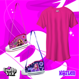 KIT DUPLO BOLSA EMILLY VICK + BOLSA KATLEN + CAMISETA EMILLY VICK - COLEÇÃO 1 - LANÇAMENTO