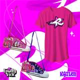 KIT DUPLO BOLSA EMILLY VICK + BOLSA KATLEN + CAMISETA EMILLY VICK - COLEÇÃO 2 - LANÇAMENTO