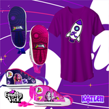 KIT DUPLO BOLSA KATLEN + BOLSA EMILLY VICK + CAMISETA KATLEN - COLEÇÃO 1 - LANÇAMENTO