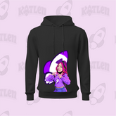 NOVO MOLETOM BLACK COM CAPUZ E CORDÃO KATLEN