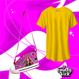 KIT BOLSA EMILLY VICK + CAMISETA LEOZINHO - COLEÇÃO 1 - LANÇAMENTO