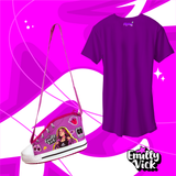 KIT BOLSA EMILLY VICK + CAMISETA KATLEN - COLEÇÃO 1 - LANÇAMENTO