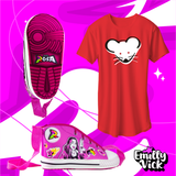 KIT BOLSA EMILLY VICK + CAMISETA ROBSON - COLEÇÃO 1 - LANÇAMENTO