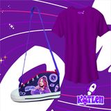 KIT BOLSA KATLEN + CAMISETA KATLEN - COLEÇÃO 1 - LANÇAMENTO