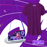 KIT BOLSA KATLEN + CAMISETA KATLEN - COLEÇÃO 2 - LANÇAMENTO
