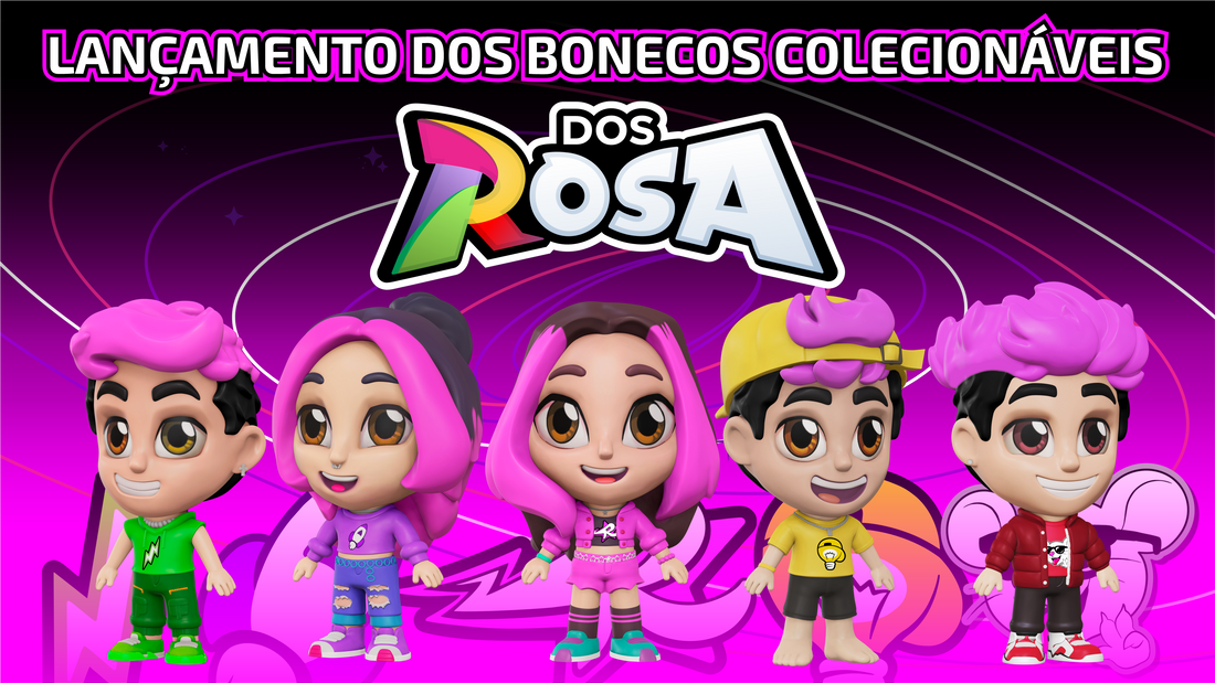 Lançamento Bonecos Colecionáveis Do Grupo Dos Rosa