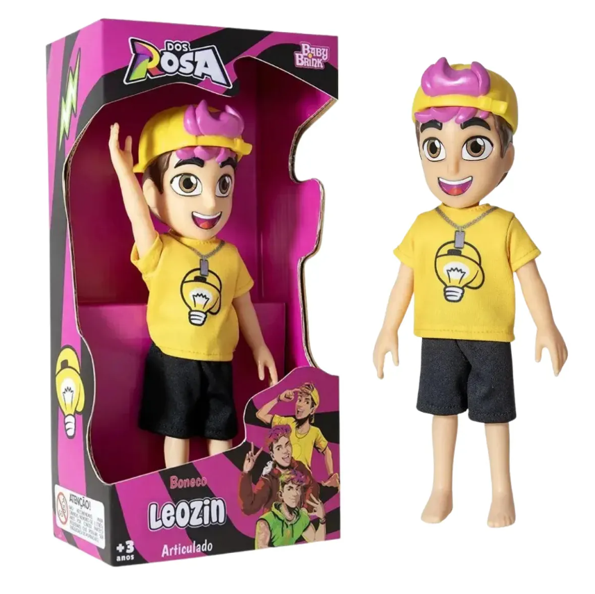 KIT COM 3 BONECOS GRANDES - VOID / LEOZINHO E ROBSON - LANÇAMENTO