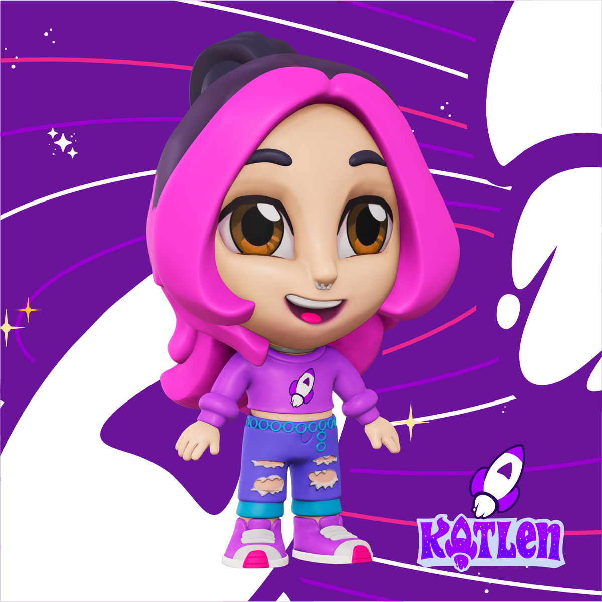 LANÇAMENTO BONECA COLECIONÁVEL KATLEN