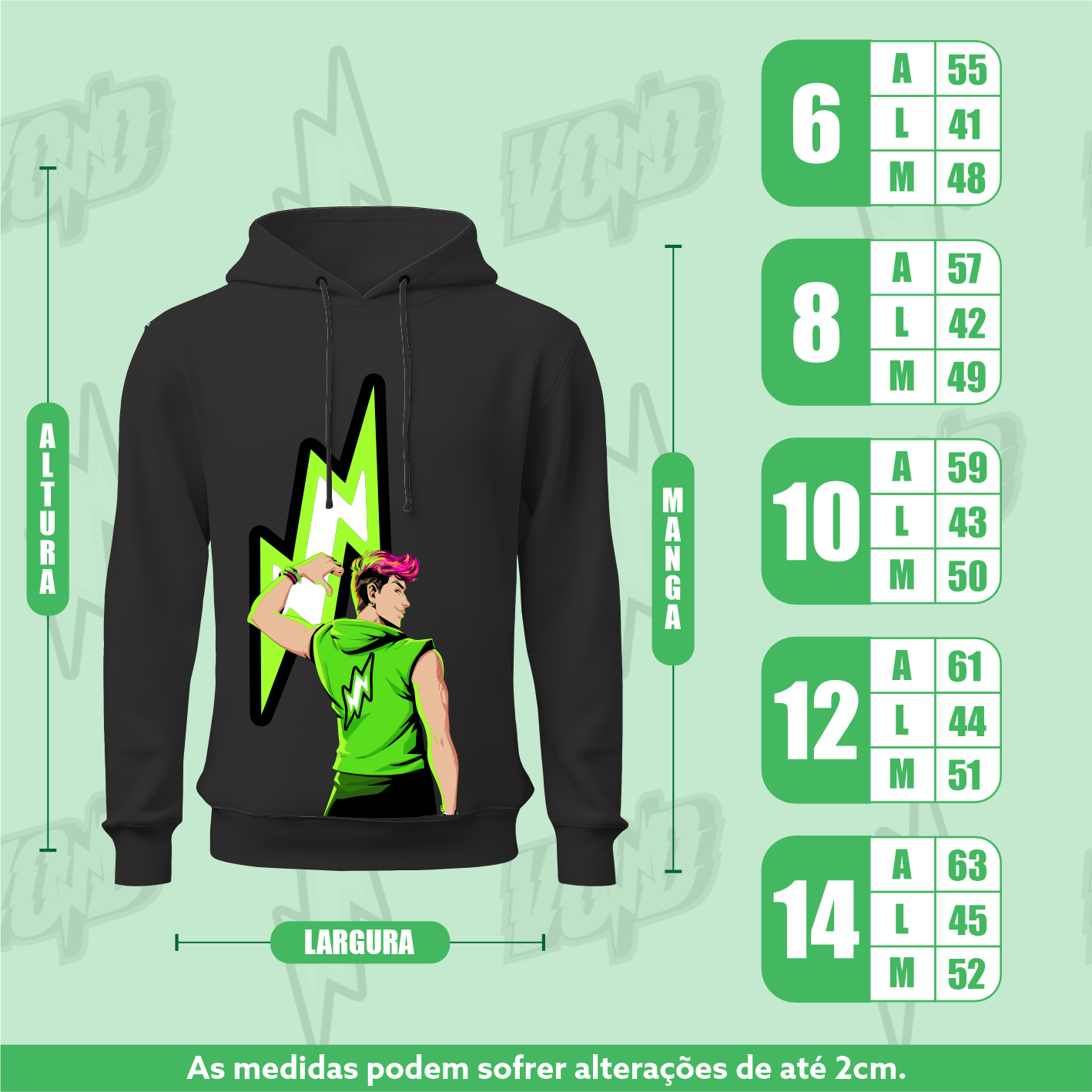 NOVO MOLETOM BLACK COM CAPUZ E CORDÃO VOID