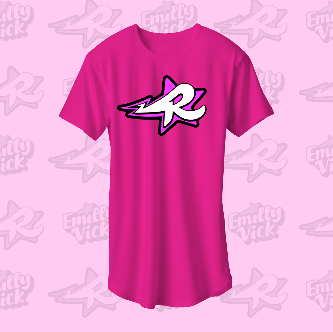 Camiseta NOVA COLEÇÃO Emily Vick – Dos Rosa