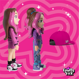 KIT 2 BONECAS EMILLY VICK E KATLEN, GRÁTIS BONÉ EMILLY VICK