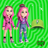 KIT 2 BONECAS EMILLY VICK E KATLEN, GRÁTIS BONÉ VOID