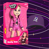 BONECA EMILLY VICK, GRÁTIS BONÉ KATLEN